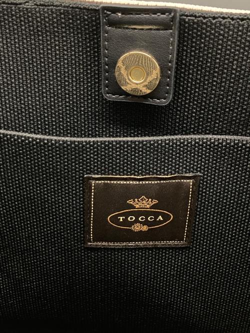 TOCCA（トッカ）TOCCA (トッカ) CHECKER CLOVER KNITBAG/チェッカークローバーニットバッグ ブラック サイズ:なしの古着・服飾アイテム