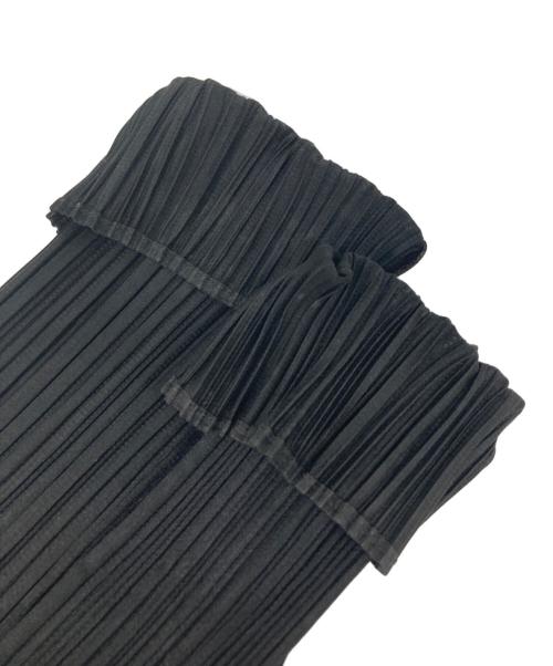 PLEATS PLEASE（プリーツプリーズ）PLEATS PLEASE (プリーツプリーズ) プリーツカーディガン ブラック サイズ:4の古着・服飾アイテム
