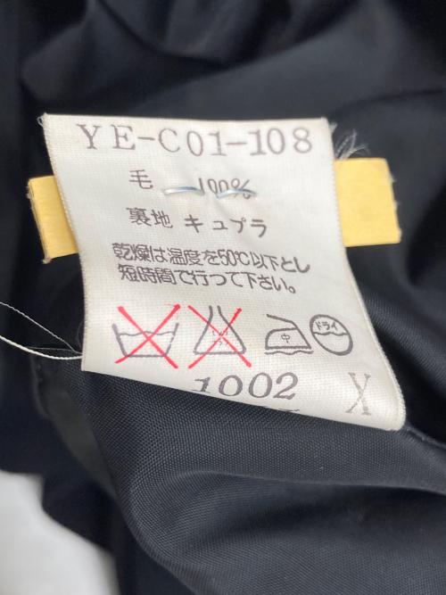 Y's（ワイズ）Y's (ワイズ) ウールトレンチコート ブラック サイズ:なしの古着・服飾アイテム