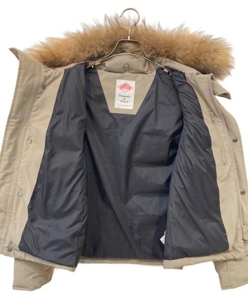 DANTON（ダントン）DANTON (ダントン) SHORT DOWN JACKET ベージュ サイズ:36の古着・服飾アイテム