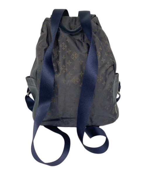 russet（ラシット）russet (ラシット) レザーナイロンバックパック ネイビー サイズ:なしの古着・服飾アイテム