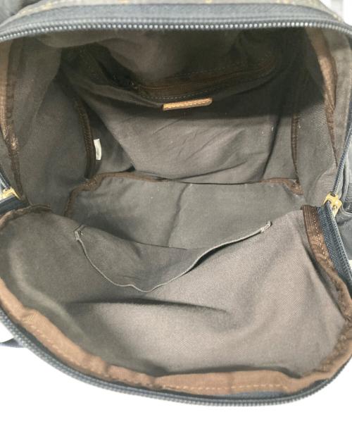 russet（ラシット）russet (ラシット) レザーナイロンバックパック ネイビー サイズ:なしの古着・服飾アイテム