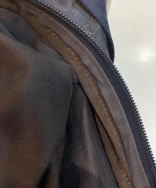 russet（ラシット）russet (ラシット) レザーナイロンバックパック ネイビー サイズ:なしの古着・服飾アイテム