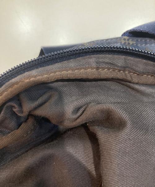 russet（ラシット）russet (ラシット) レザーナイロンバックパック ネイビー サイズ:なしの古着・服飾アイテム