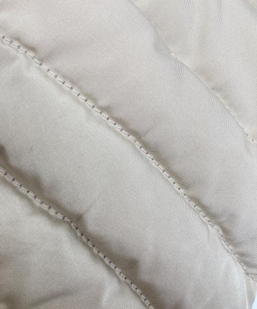 MONCLER（モンクレール）MONCLER (モンクレール) TANZ タンツ ファーフーデッド ジップアップ ダウンジャケット ベージュ サイズ:1の古着・服飾アイテム