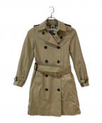 BURBERRYバーバリー）の古着「KENSINGTON LONG ケンジントントレンチコート」｜ベージュ