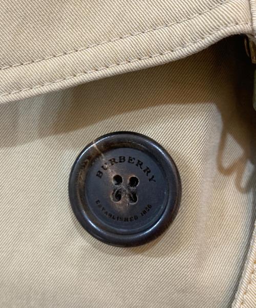 BURBERRY（バーバリー）BURBERRY (バーバリー) KENSINGTON LONG ケンジントントレンチコート ベージュ サイズ:UK 0の古着・服飾アイテム