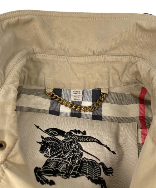 BURBERRY（バーバリー）BURBERRY (バーバリー) KENSINGTON LONG ケンジントントレンチコート ベージュ サイズ:UK 0の古着・服飾アイテム