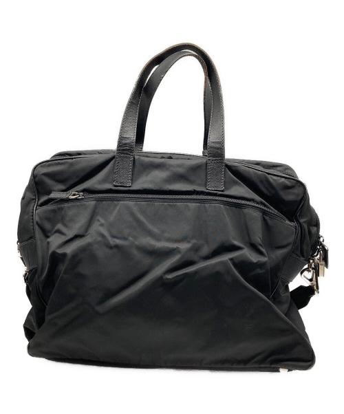 PRADA（プラダ）PRADA (プラダ) ナイロン 2WAYブリーフケース ブラック サイズ:なしの古着・服飾アイテム