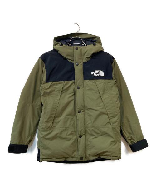 THE NORTH FACE（ザ ノース フェイス）THE NORTH FACE (ザ ノース フェイス) Mountain Down Jacket マウンテンダウンジャケット カーキ サイズ:Sの古着・服飾アイテム