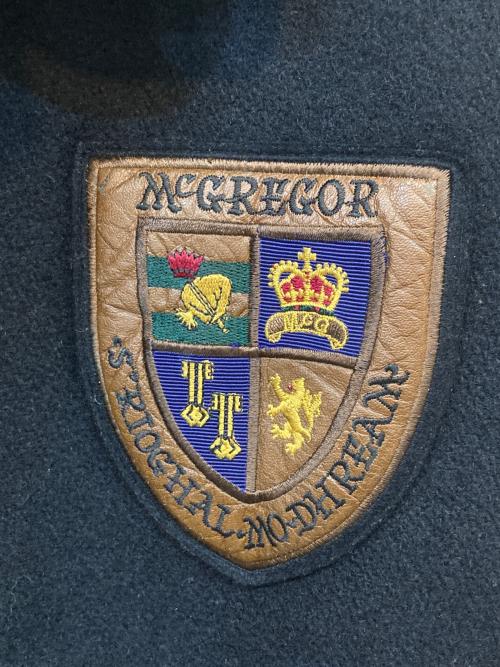 McGREGOR（マックレガー）McGREGOR (マクレガー) スタジャン ブラウン×ブラック サイズ:Lの古着・服飾アイテム