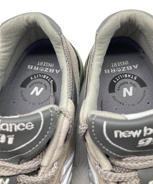 NEW BALANCE（ニューバランス）NEW BALANCE (ニューバランス) M991GL ローカットスニーカー グレー サイズ:USA　8 1/2の古着・服飾アイテム