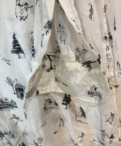 R&D.M.Co-OLDMAN'S TAILOR（オールドマンズテーラー）R&D.M.Co-OLDMAN'S TAILOR (オールドマンズテーラー) GOOD OLD DAYS シャツワンピース ホワイト サイズ:無の古着・服飾アイテム