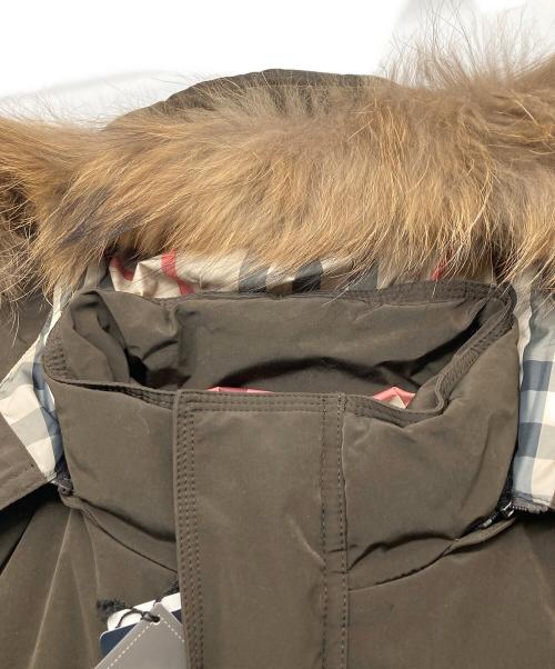 BURBERRY LONDON（バーバリーロンドン）BURBERRY LONDON (バーバリーロンドン) ダウンコート ブラウン サイズ:Lの古着・服飾アイテム