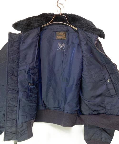 ALPHA（アルファ）ALPHA (アルファ) B-15C フライトジャケット ネイビー サイズ:40の古着・服飾アイテム