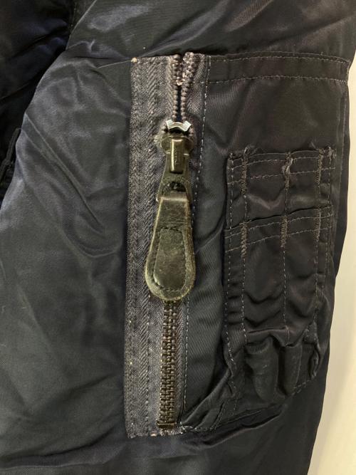 ALPHA（アルファ）ALPHA (アルファ) B-15C フライトジャケット ネイビー サイズ:40の古着・服飾アイテム