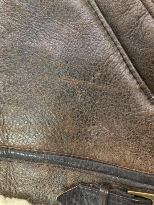 AVIREX（アヴィレックス）AVIREX (アヴィレックス) TYPE B-3 MOUTON FLIGHT JACKET ブラウン サイズ:36の古着・服飾アイテム