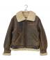 AVIREX（アヴィレックス）の古着「TYPE B-3 MOUTON FLIGHT JACKET」｜ブラウン