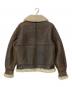 AVIREX (アヴィレックス) TYPE B-3 MOUTON FLIGHT JACKET ブラウン サイズ:36：30000円