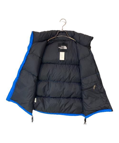 THE NORTH FACE（ザ ノース フェイス）THE NORTH FACE (ザ ノース フェイス) NUPTSE VEST ブラック×ブルー サイズ:Mの古着・服飾アイテム