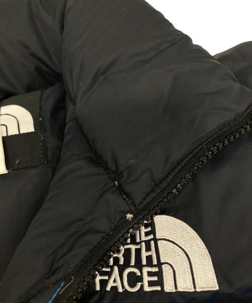 THE NORTH FACE（ザ ノース フェイス）THE NORTH FACE (ザ ノース フェイス) NUPTSE VEST ブラック×ブルー サイズ:Mの古着・服飾アイテム