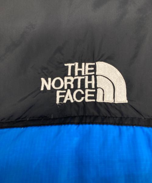 THE NORTH FACE（ザ ノース フェイス）THE NORTH FACE (ザ ノース フェイス) NUPTSE VEST ブラック×ブルー サイズ:Mの古着・服飾アイテム