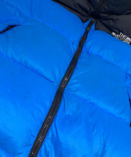 THE NORTH FACE（ザ ノース フェイス）THE NORTH FACE (ザ ノース フェイス) NUPTSE VEST ブラック×ブルー サイズ:Mの古着・服飾アイテム