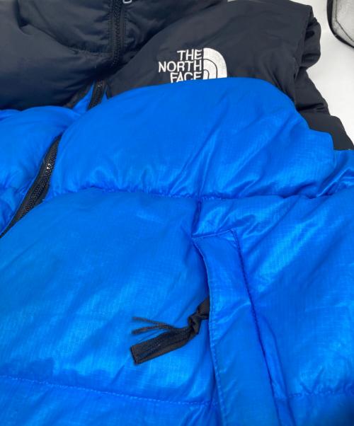 THE NORTH FACE（ザ ノース フェイス）THE NORTH FACE (ザ ノース フェイス) NUPTSE VEST ブラック×ブルー サイズ:Mの古着・服飾アイテム