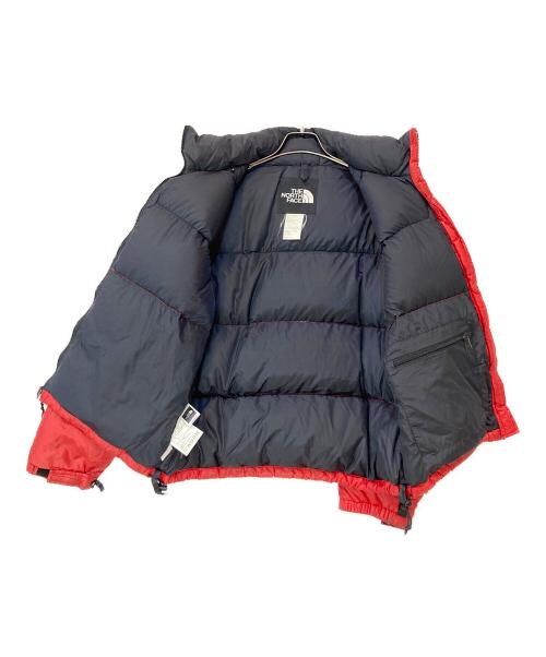 THE NORTH FACE（ザ ノース フェイス）THE NORTH FACE (ザ ノース フェイス) NUPUTSE JACKET ブラック×レッド サイズ:Mの古着・服飾アイテム