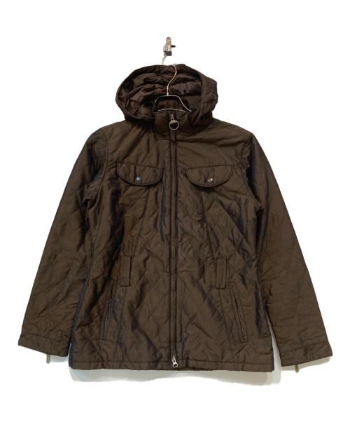 Barbour（バブアー）Barbour (バブアー) CAMERON LUX QUILT フーデッドジャケット ブラウン サイズ:46の古着・服飾アイテム