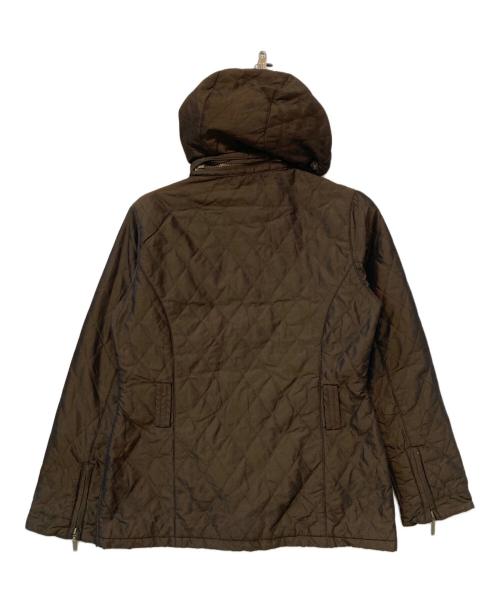 Barbour（バブアー）Barbour (バブアー) CAMERON LUX QUILT フーデッドジャケット ブラウン サイズ:46の古着・服飾アイテム