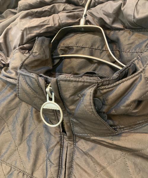 Barbour（バブアー）Barbour (バブアー) CAMERON LUX QUILT フーデッドジャケット ブラウン サイズ:46の古着・服飾アイテム