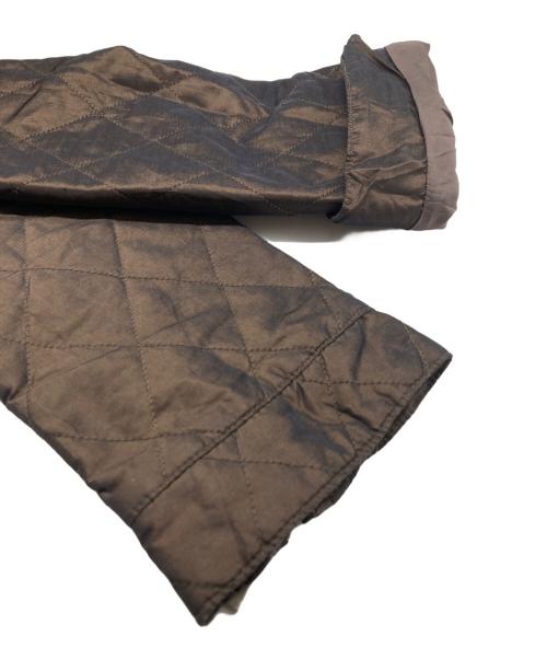 Barbour（バブアー）Barbour (バブアー) CAMERON LUX QUILT フーデッドジャケット ブラウン サイズ:46の古着・服飾アイテム