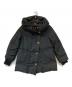 Vivienne Westwood RED LABEL（ヴィヴィアンウエストウッドレッドレーベル）の古着「ショールカラーダウンジャケット」｜ブラック