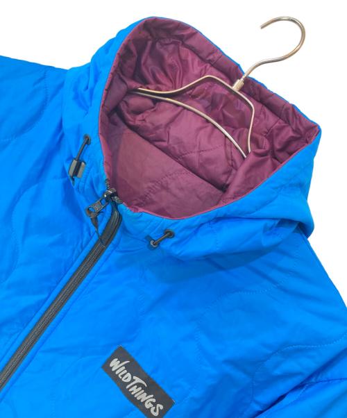 WILD THINGS（ワイルドシングス）WILD THINGS (ワイルドシングス) QUILTED PARKA/キルティングパーカー ブルー サイズ:XLの古着・服飾アイテム