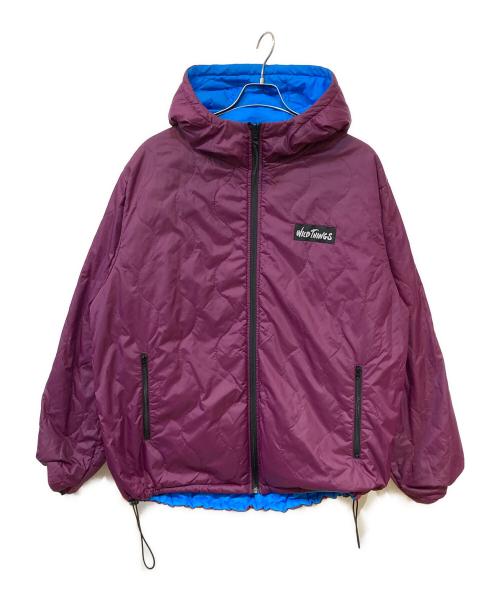 WILD THINGS（ワイルドシングス）WILD THINGS (ワイルドシングス) QUILTED PARKA/キルティングパーカー ブルー サイズ:XLの古着・服飾アイテム