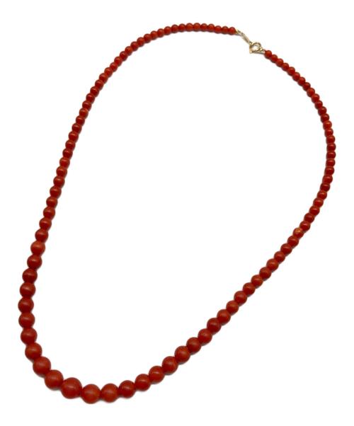 高島屋植物園（タカシマヤ）高島屋植物園 (タカシマヤ) 赤珊瑚ネックレス レッド サイズ:なしの古着・服飾アイテム