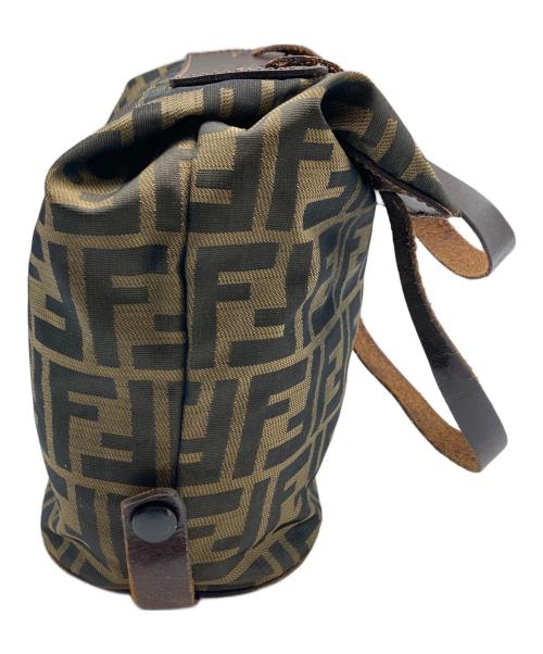 FENDI（フェンディ）FENDI (フェンディ) ズッカ柄ハンドバッグ ブラウンの古着・服飾アイテム
