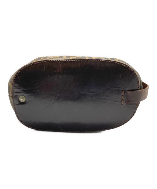 FENDI（フェンディ）FENDI (フェンディ) ズッカ柄ハンドバッグ ブラウンの古着・服飾アイテム