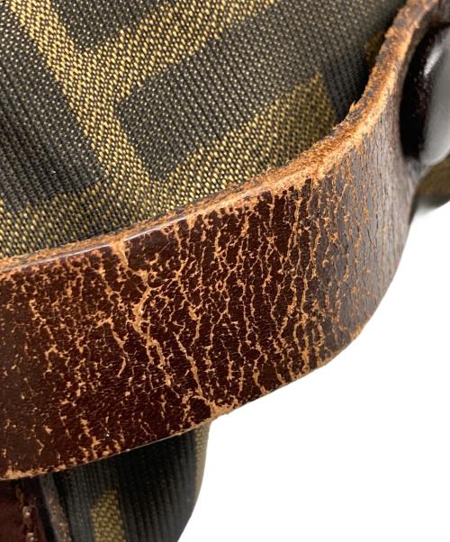 FENDI（フェンディ）FENDI (フェンディ) ズッカ柄ハンドバッグ ブラウンの古着・服飾アイテム