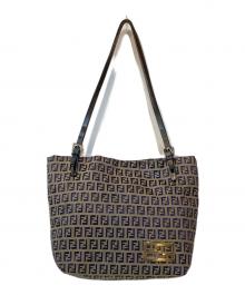 FENDI（フェンディ）の古着「ズッキーノトートバッグ」｜ブラウン