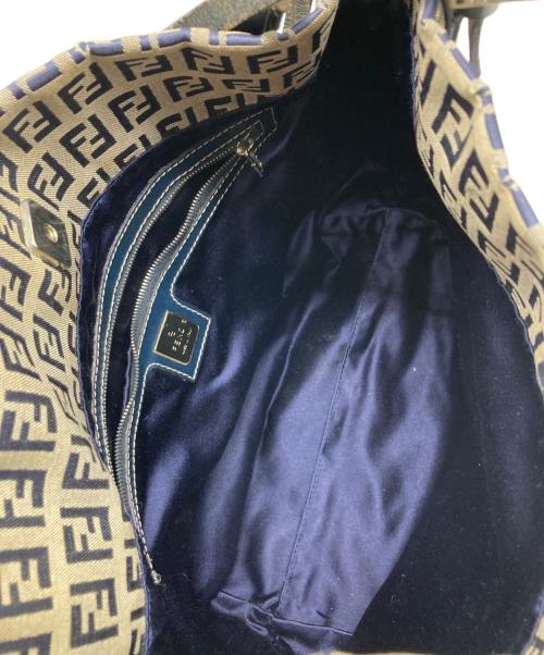 FENDI（フェンディ）FENDI (フェンディ) ズッキーノトートバッグ ブラウン サイズ:なしの古着・服飾アイテム