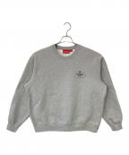 SUPREMEシュプリーム）の古着「24FW CREST CREWNECK スウェット」｜グレー