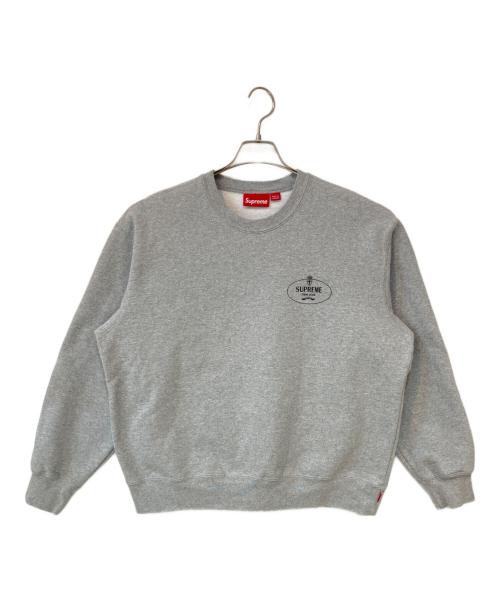 SUPREME（シュプリーム）SUPREME (シュプリーム) 24FW CREST CREWNECK スウェット グレー サイズ:Mの古着・服飾アイテム