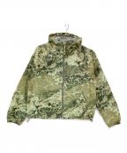 stussyステューシー）の古着「BEACH SHELL REALTREE WAV3 / ビーチシェル リアルツリー WAV3ナイロンジャケット」｜グリーン