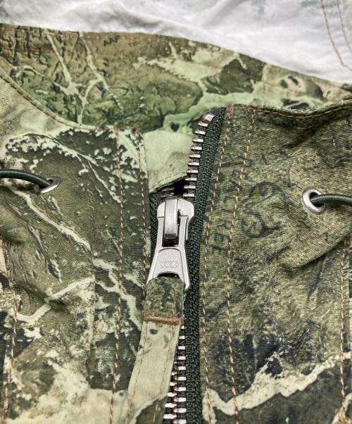 stussy（ステューシー）stussy (ステューシー) BEACH SHELL REALTREE WAV3 / ビーチシェル リアルツリー WAV3ナイロンジャケット グリーン サイズ:Mの古着・服飾アイテム