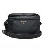 PRADAプラダ）の古着「テスート ナイロンショルダーバッグ」｜ブラック