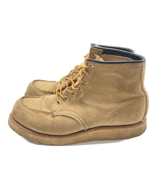 RED WING（レッドウィング）RED WING (レッドウィング) 6-inch Classic Moc ブーツ ベージュ サイズ:9の古着・服飾アイテム