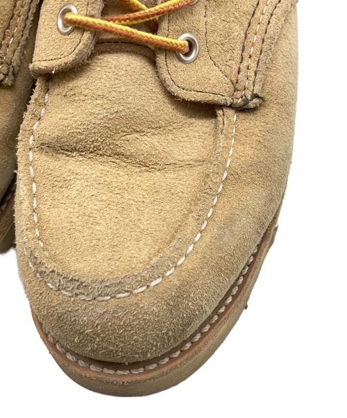 RED WING（レッドウィング）RED WING (レッドウィング) 6-inch Classic Moc ブーツ ベージュ サイズ:9の古着・服飾アイテム