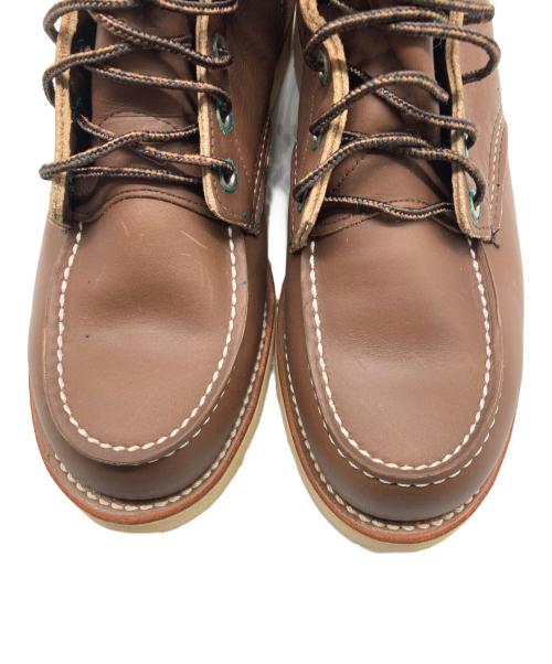 RED WING（レッドウィング）RED WING (レッドウィング) 6-inch Classic Moc ブーツ ブラウン サイズ:27㎝の古着・服飾アイテム